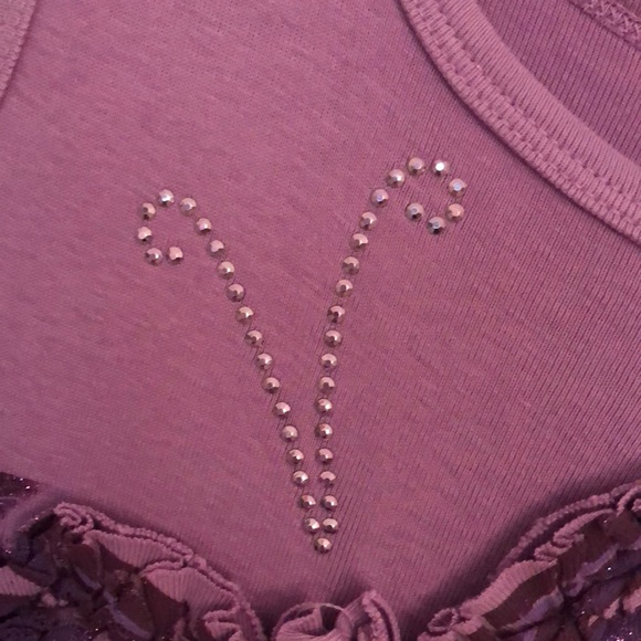 Mignone purple butterfly cotton tiered dress - Picture 3 of 5